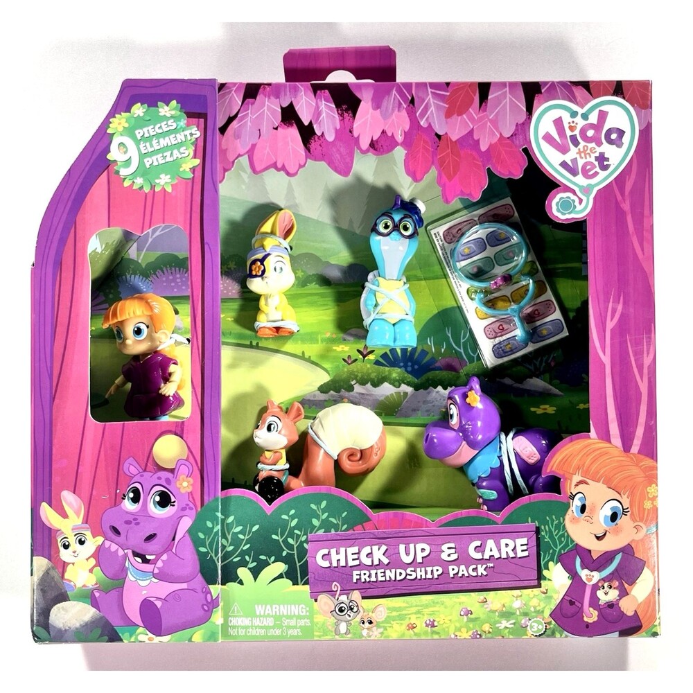 Vida The Vet  Check Up & Care Friendship Figure 5-Pack  New Factory Sealed